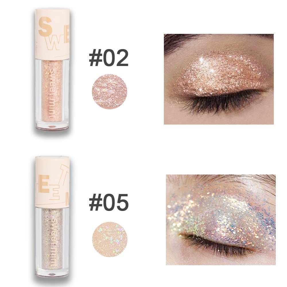 Bâton SUAKE ombre scintillante, trait d'eyeliner brillant et net.