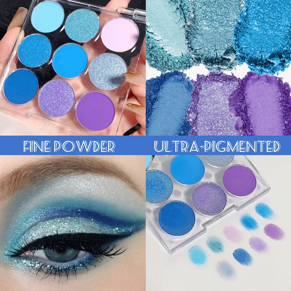 Fard SUAKE ombre-yeux-matte-violet : fini doux et naturel pour le quotidien.