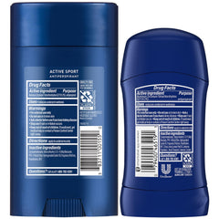 Suave Active Sport baton 1,4 oz, format pratique.