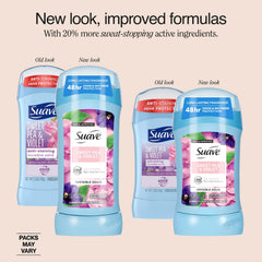 Le pack Suave propose deux tailles pratiques pour le voyage et le quotidien.