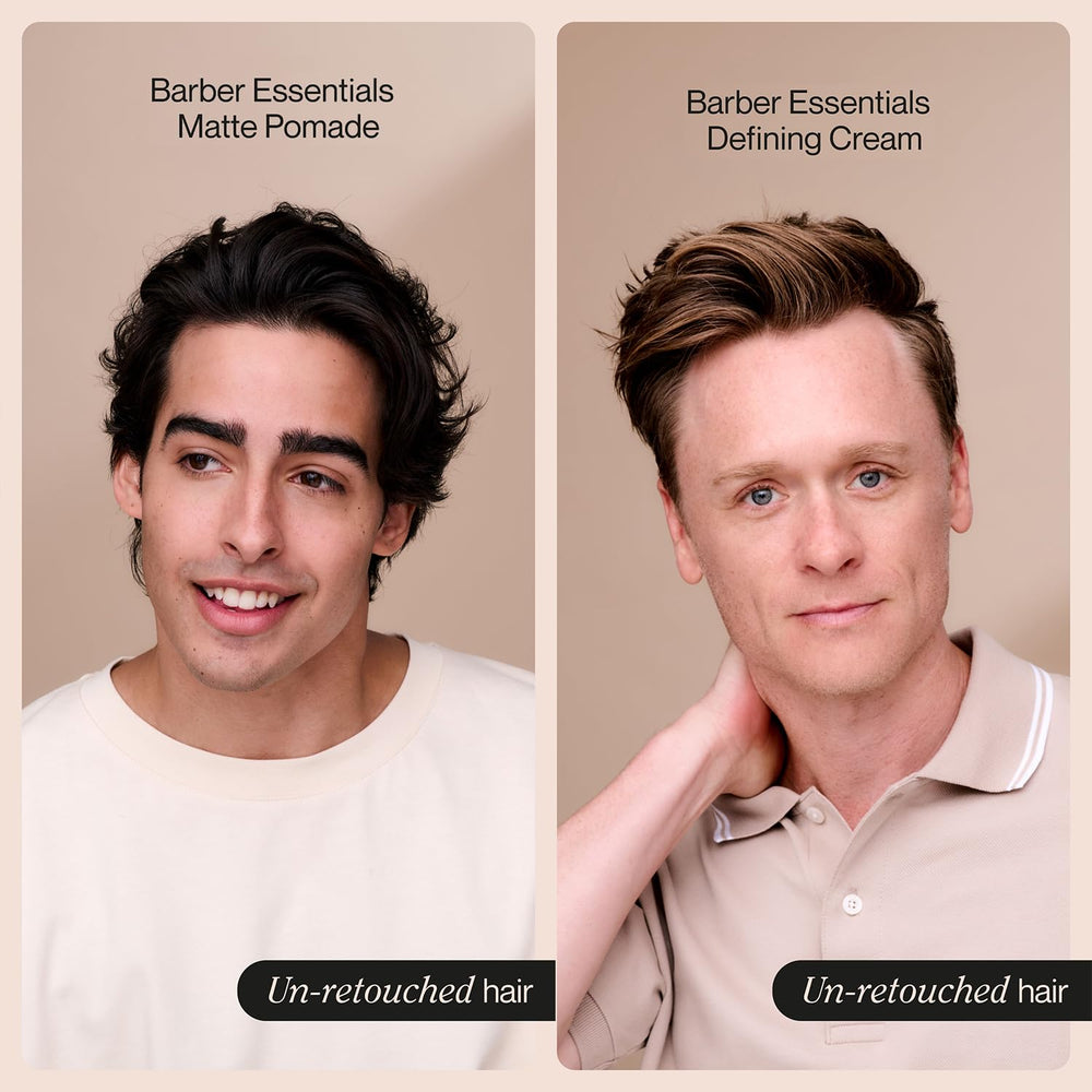 Application facile de Suave Barber Essentials sur cheveux mouillés ou secs.