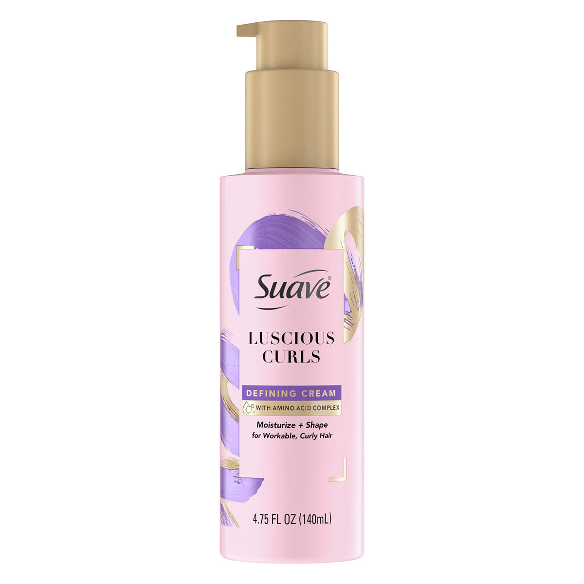 Bouteille Suave, crème définition boucles, hydratation douce et tenue légère.