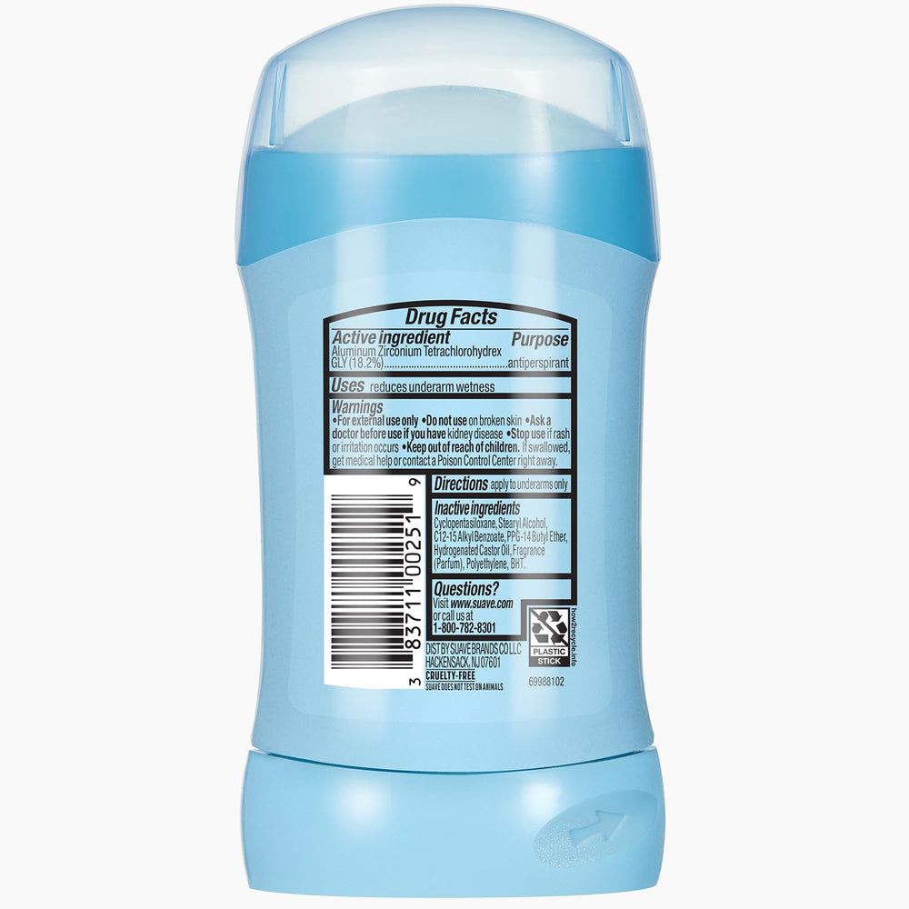 Suave Coconut Kiss six-pack ideal for travel and gym routines.
