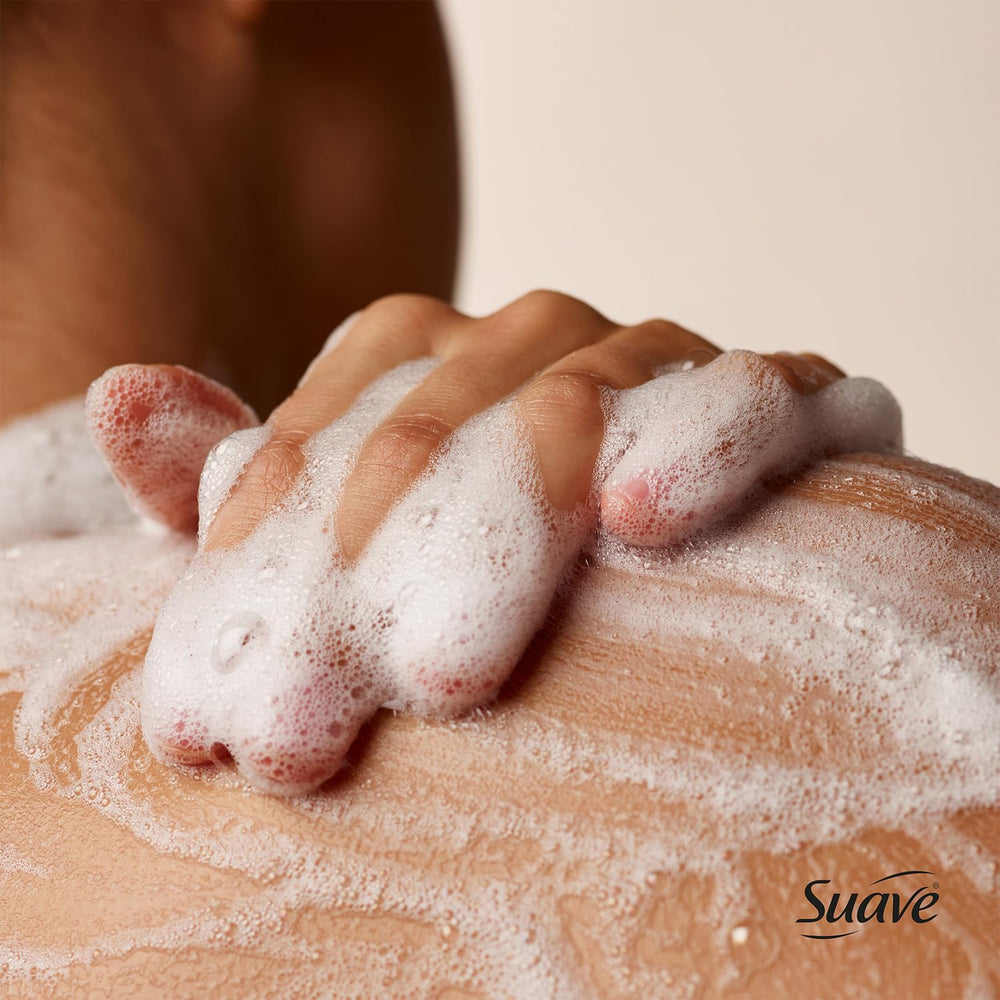 Mousse crémeuse Suave pour une toilette quotidienne.
