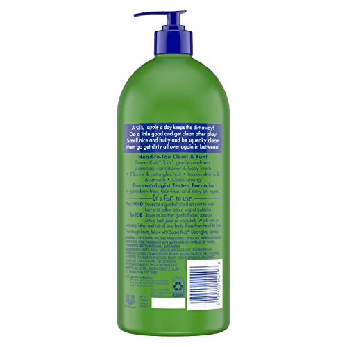 Suave Enfants Silly Apple gel douche léger et frais pour peau jeune