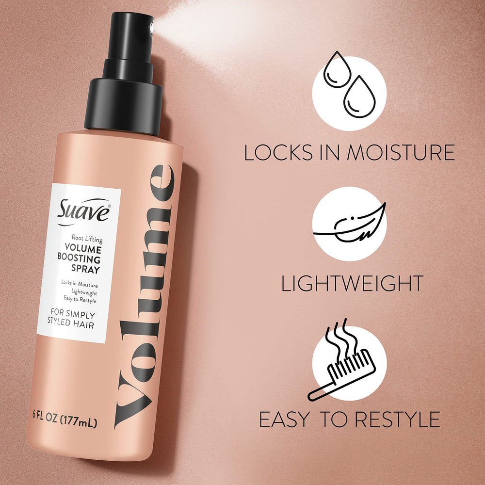 Formule légère de Suave pour cheveux doux et faciles à coiffer.