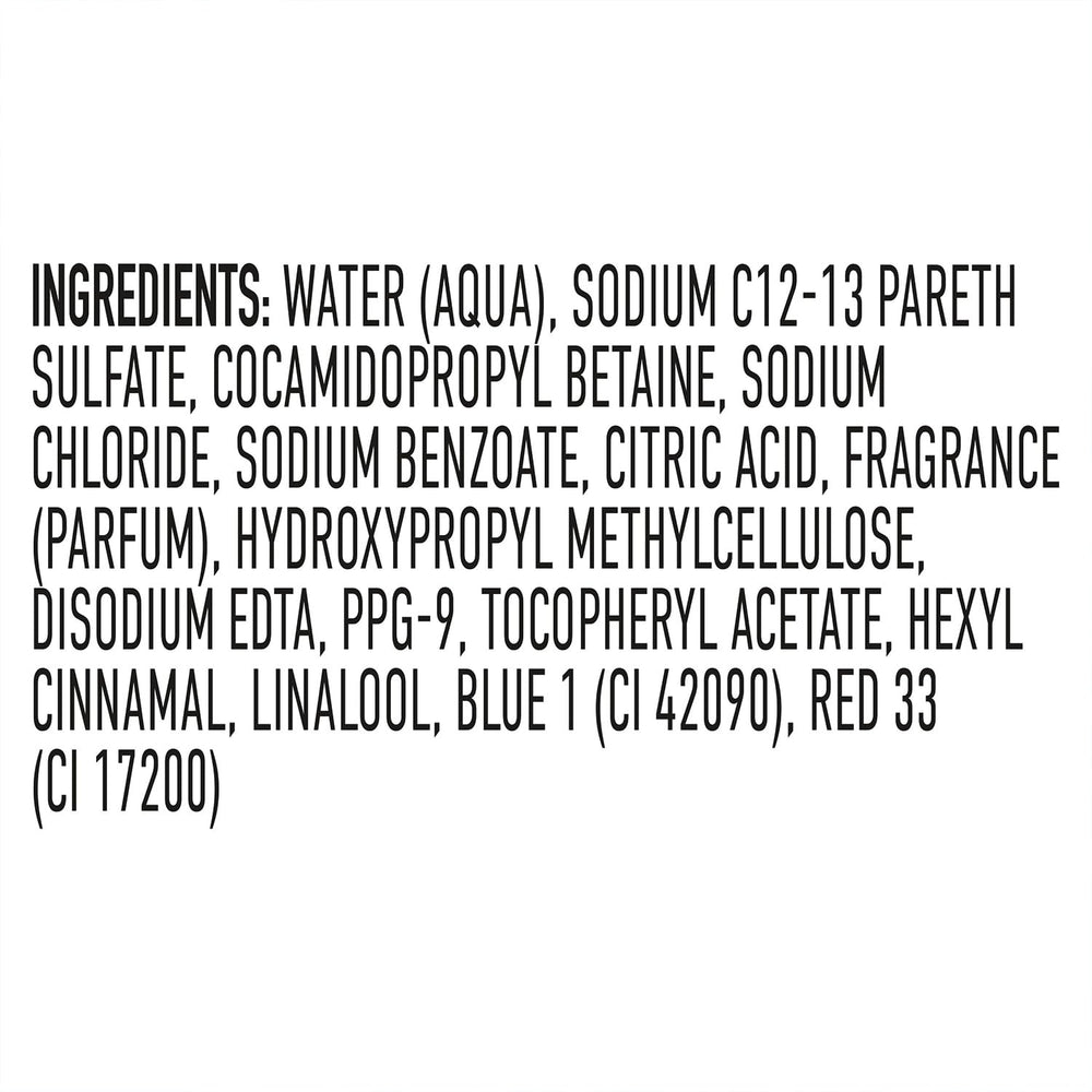 Formule pH équilibré et hypoallergénique de Suave pour le cuir chevelu sensible.
