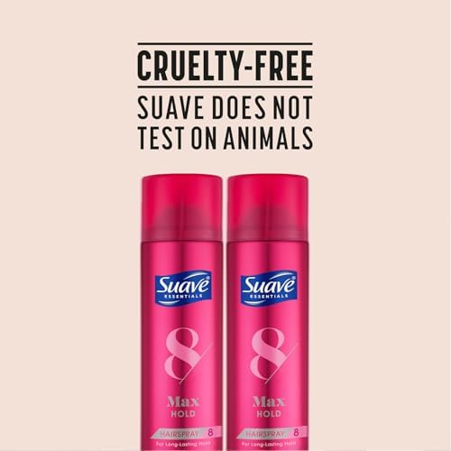 Usage quotidien facile avec Suave Max Hold Hairspray, coiffure prête en un spray