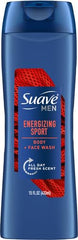 Suave Men, mousse crèmeuse prête à l emploi après l entraînement