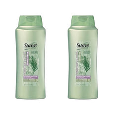 Ensemble Suave Romarin et Menthe: shampooing et après-shampooing pour cheveux faciles à démêler.