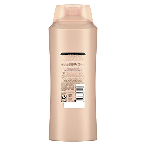 Étiquette du Keratin Infusion Suave, démêlage facilité et brillance naturelle.