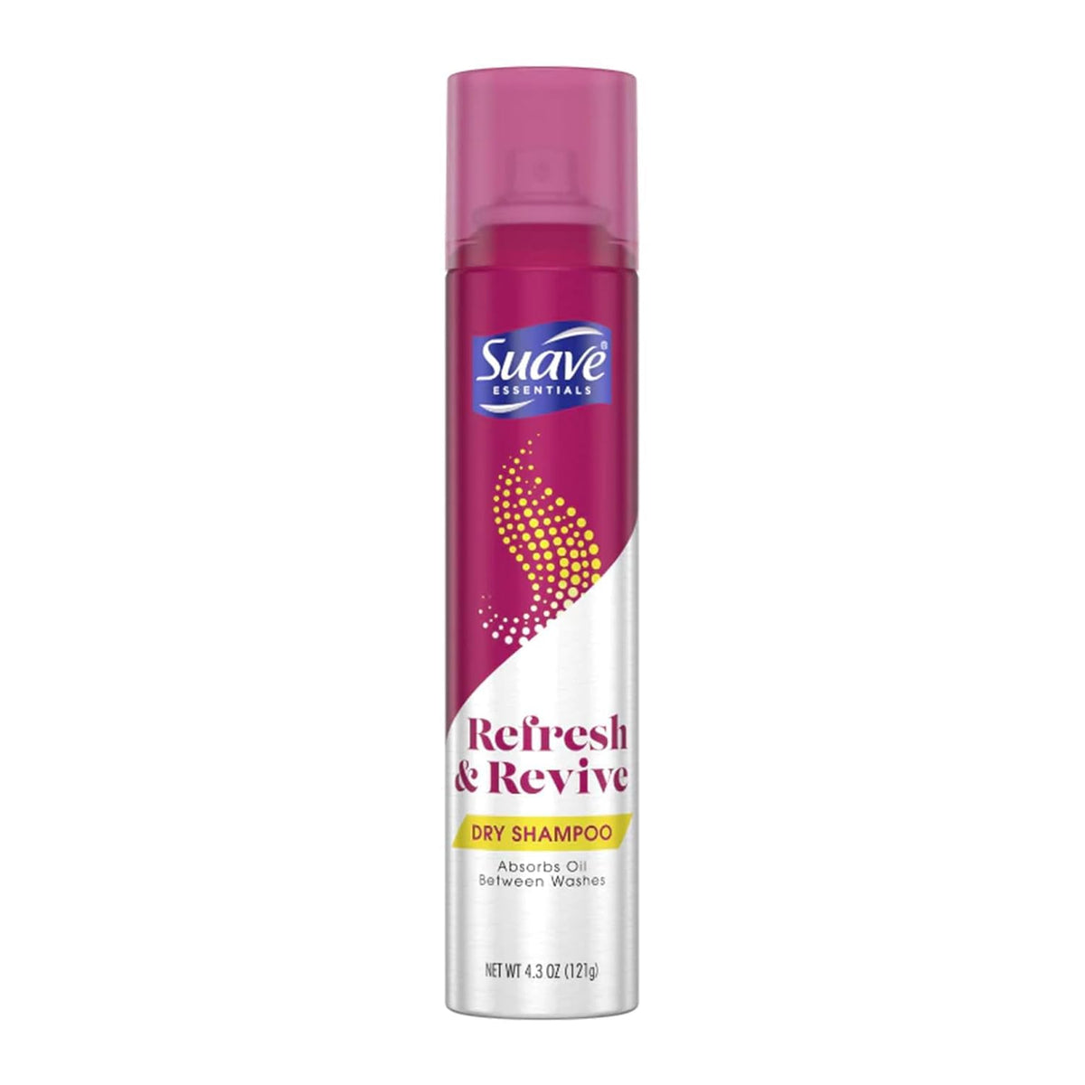 Shampooing sec Suave Professionals en flacon pour un rafraîchissement rapide entre les lavages