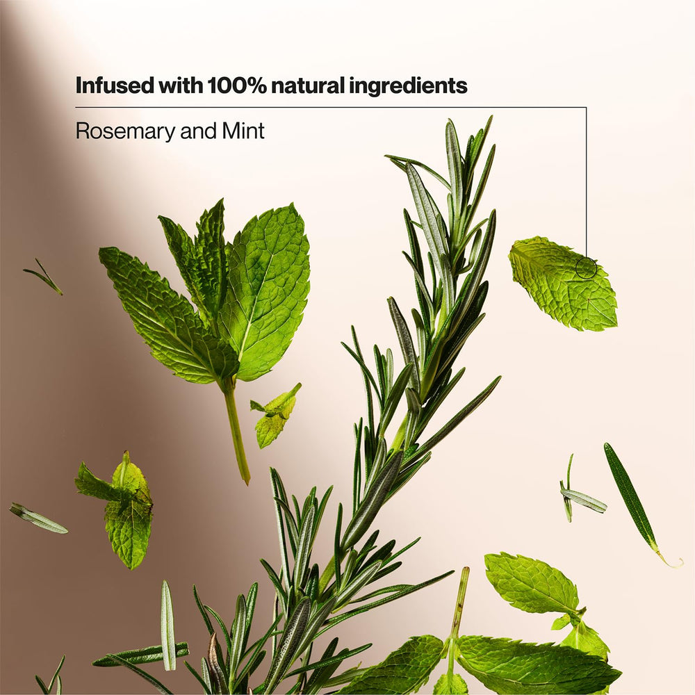 Texture conditioner Suave Rosemary & Mint: soin nourrissant qui laisse les cheveux souples.