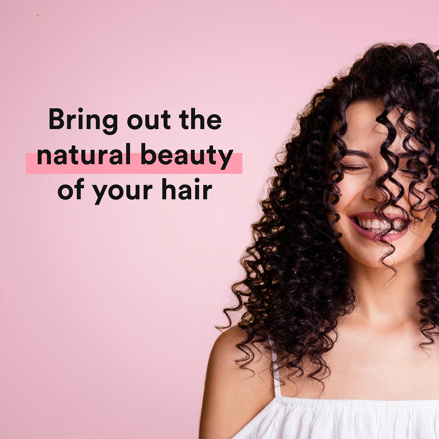 Brillance naturelle des cheveux après chaque lavage avec Suave.