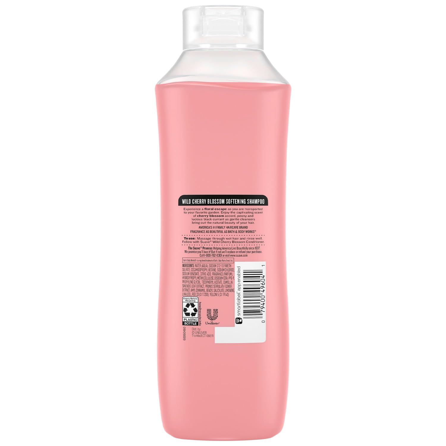 Lot de 6 bouteilles Suave pratique pour la famille.