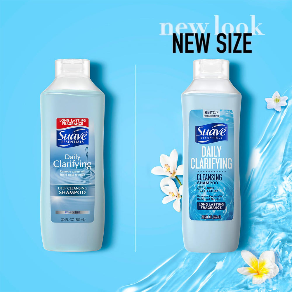 Mousse généreuse du Shampoing Suave pour un lavage doux et agréable