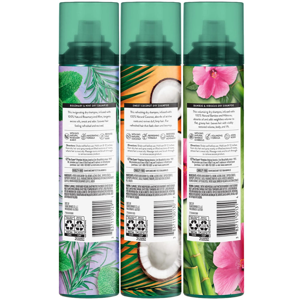 Suave ensemble trio: trois parfums pour varier les usages.
