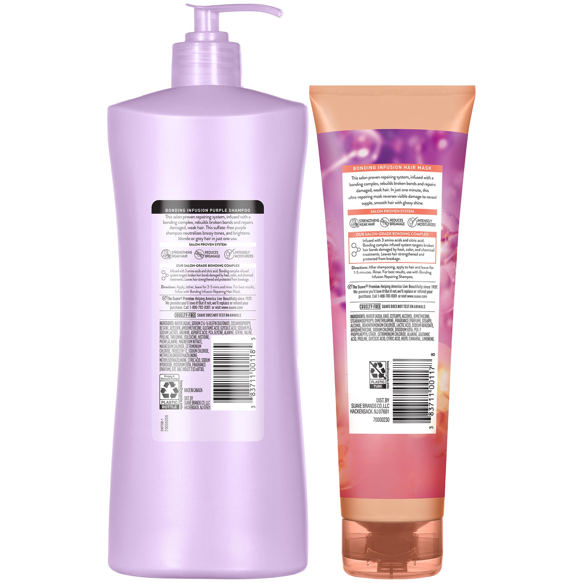 Routine quotidienne simplifiée avec la pompe pratique Suave Bonding Infusion.
