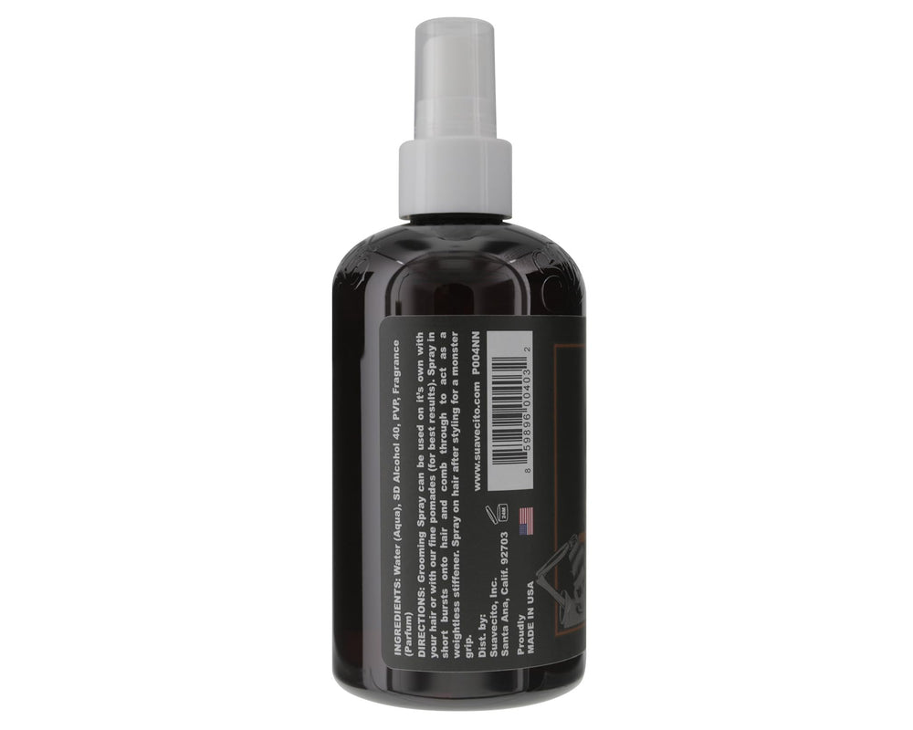 Suavecito, utilisation avant pomade pour fixer le style.