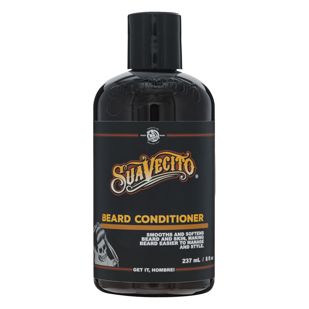 Le conditionneur pour barbe Suavecito en bouteille, pour lissant et définition.