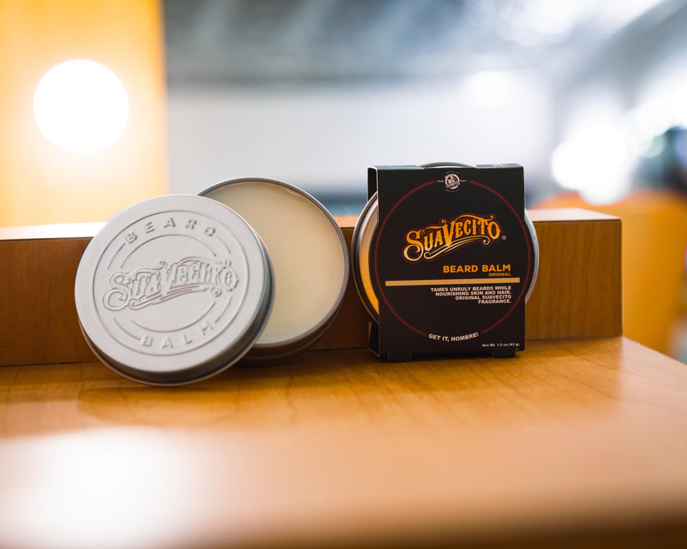 Hydratation douce pour peau et barbe grâce à Suavecito.