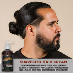 Idéale pour cheveux longs ou bouclés, contrôle sans frisottis.