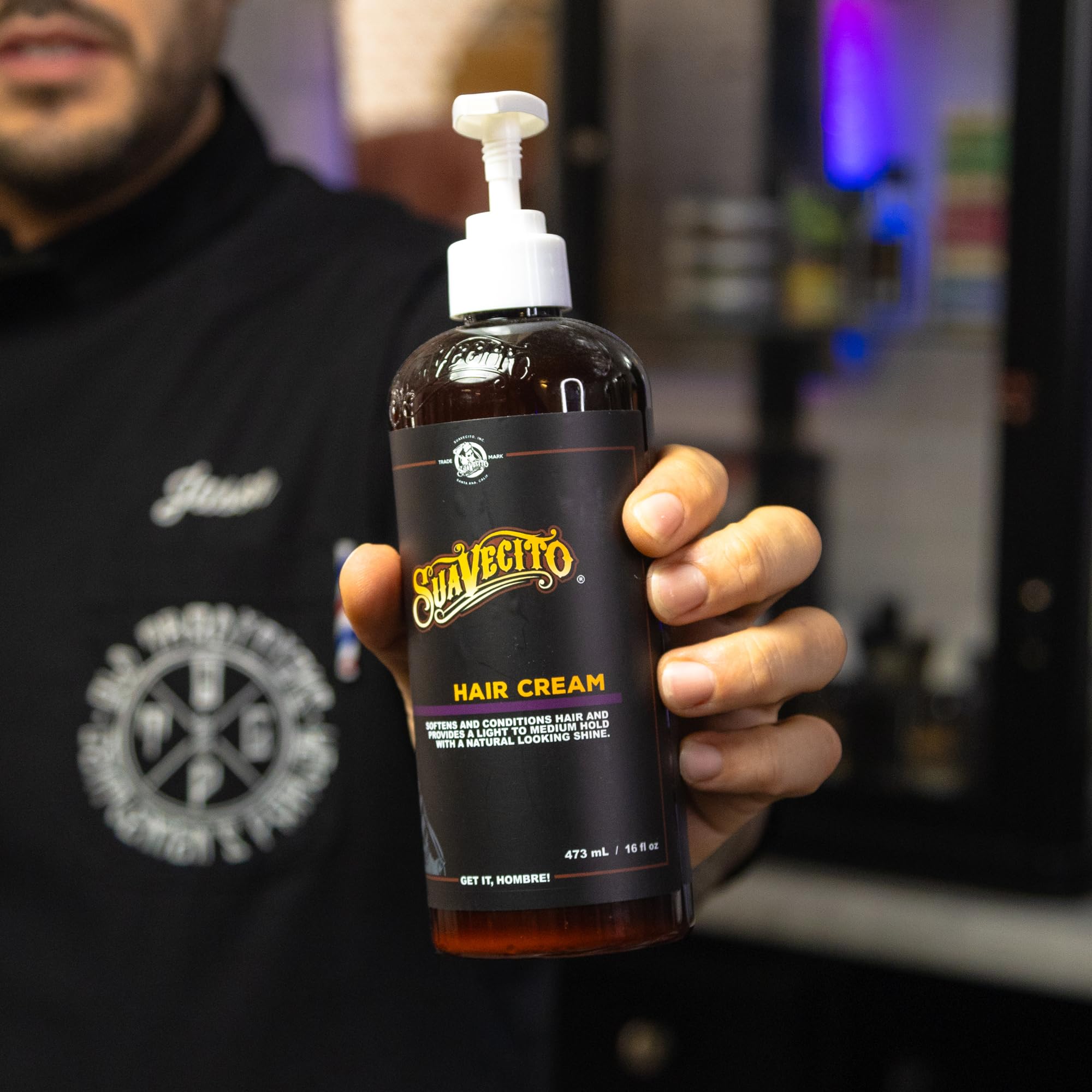 Crème capillaire Suavecito – usage quotidien sans résidu gras.