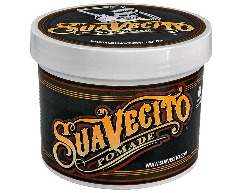 Suavecito Original Hold Pomade 32 oz dans son pot, tenue fiable.