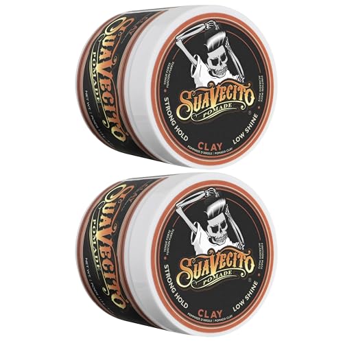 Tenue ferme de Suavecito Pomade Firme Clay pour une journée sans retouches