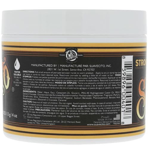 Texture crème douce de Suavecito Firme facilitant l’application.