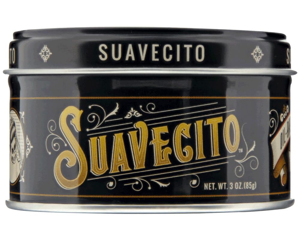 Pomade Suavecito en pot de 3 oz, brillance naturelle et tenue longue durée.