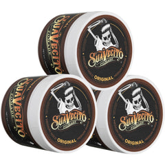 Application facile de la Pomade Suavecito Original Hold pour un style précis