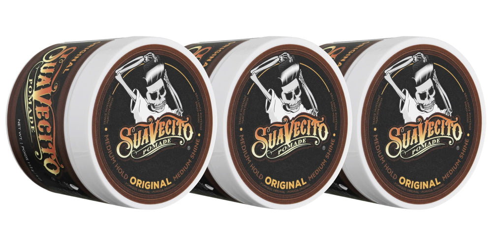 Pomade Suavecito Original Hold: flacon 4oz, tenue moyenne et maniabilité