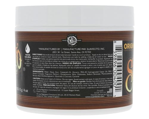 Texture crème douce de la Pomade Suavecito Original Hold facilitant l’application