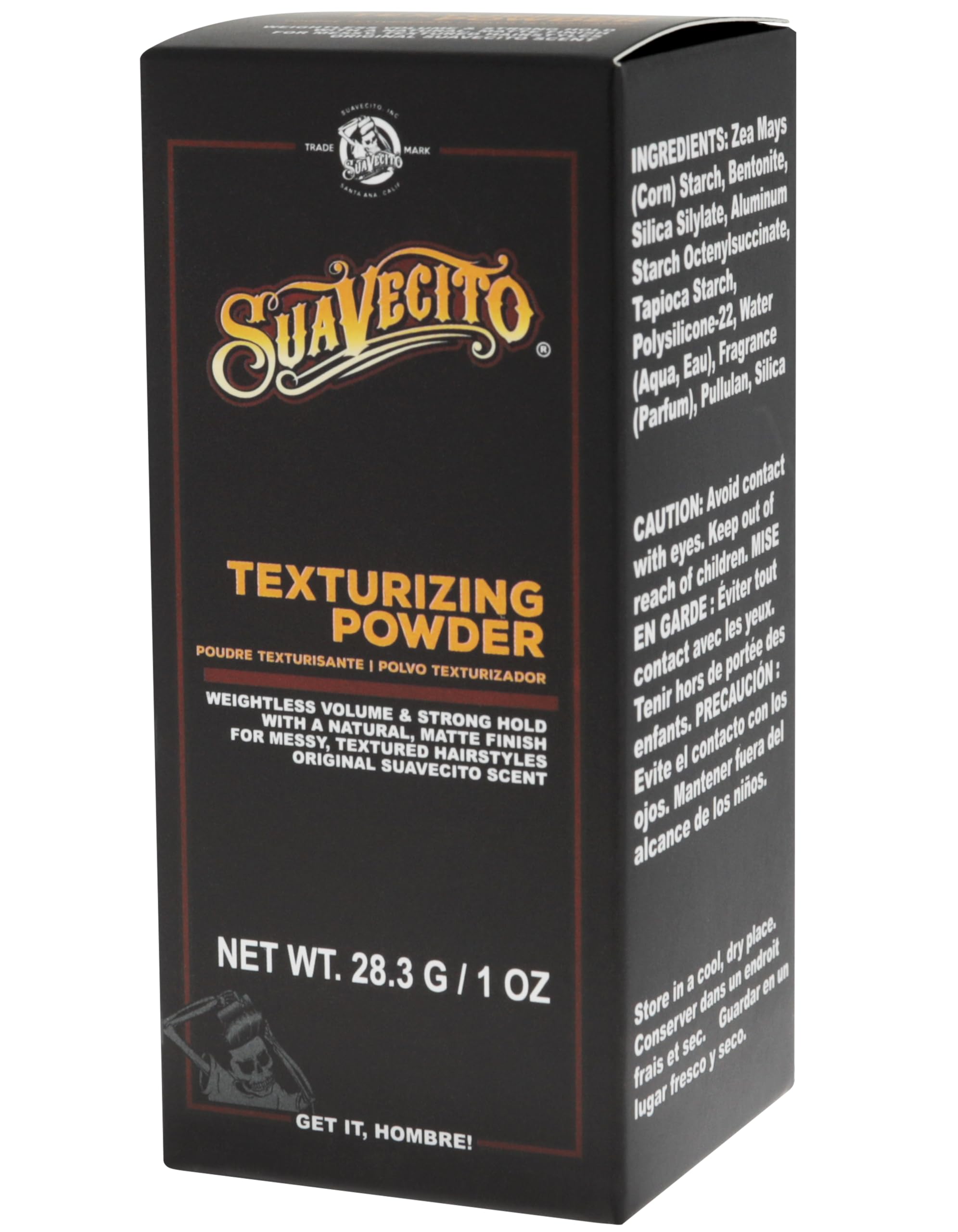 Suavecito Poudre léger volume ajout discret sans lourdeur