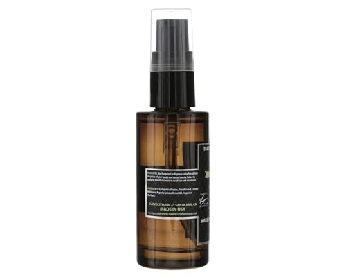 Huile d argan biologique dans Suavecito Premium Blends, texture fluide pour barbes épaisses.