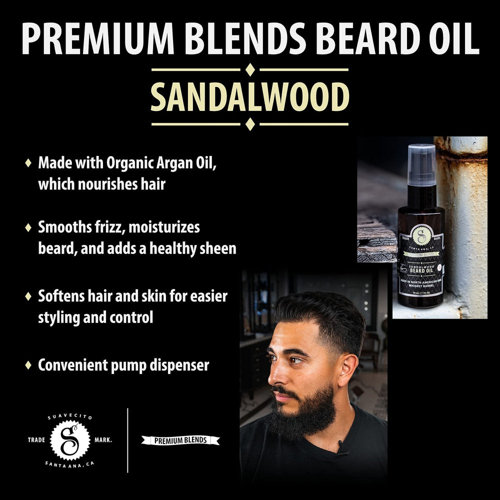Hydratation visage et barbe avec Suavecito, peau apaisée et pellicules réduites.