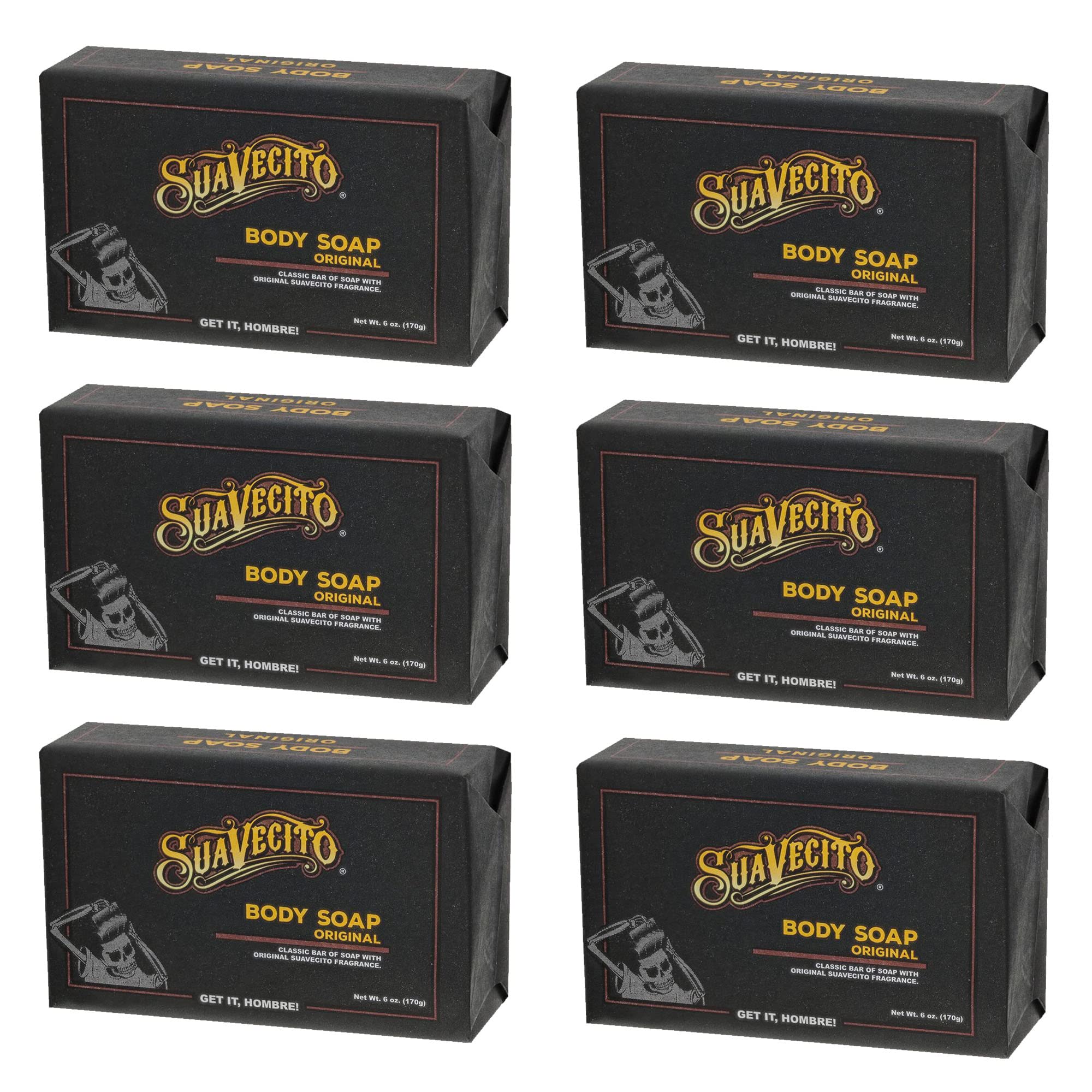 Suavecito savon corps original texture cremeuse pour peau propre et hydratée.