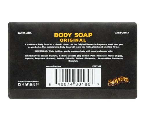 Suavecito savon mains original mousse douce pour douceur après lavage.