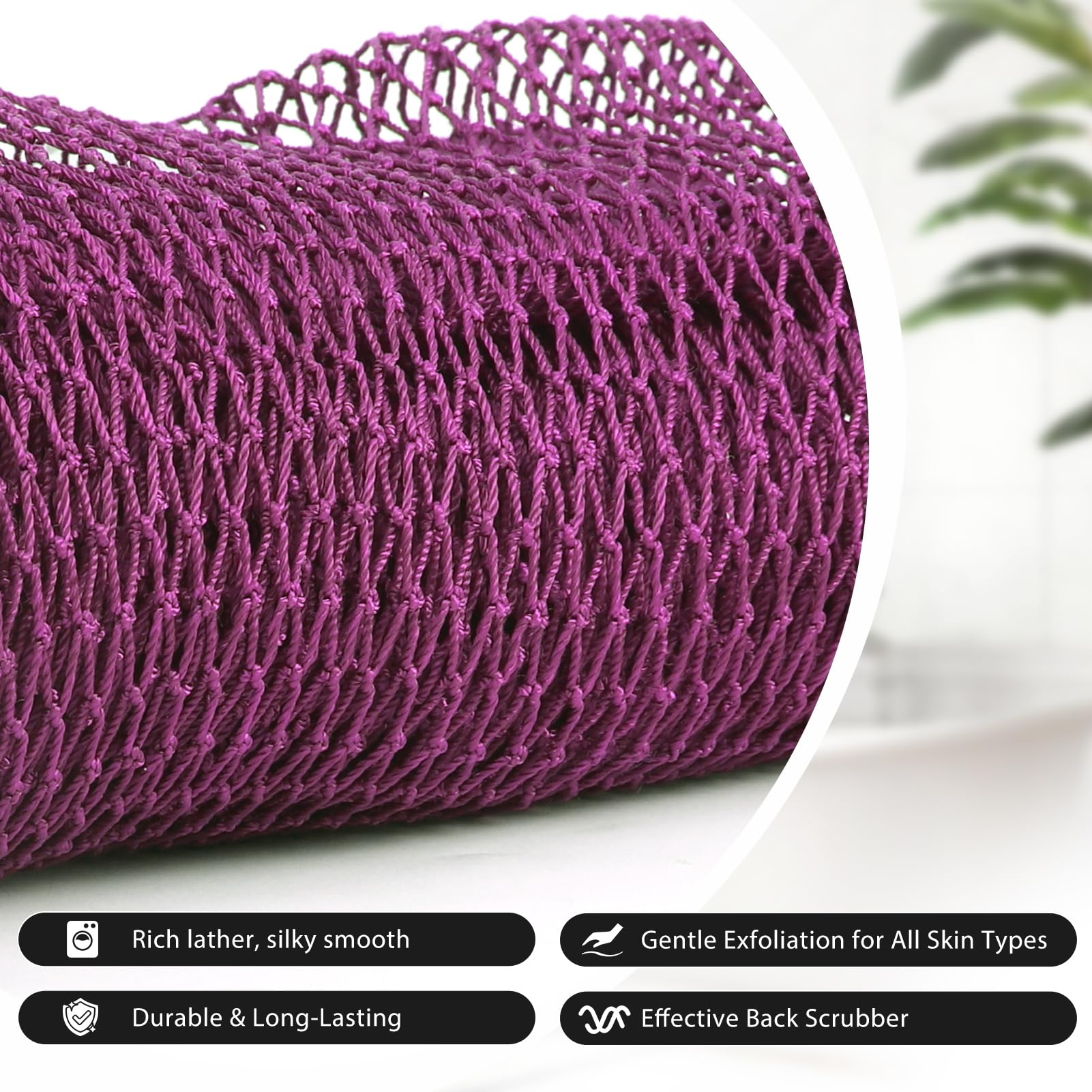 SubSahara éponge à séchage rapide, durable et réutilisable après lavage.