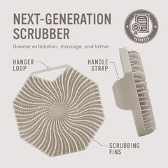 Sud Scrub écologique, sans plastique, recyclable et respectueux de l’environnement.