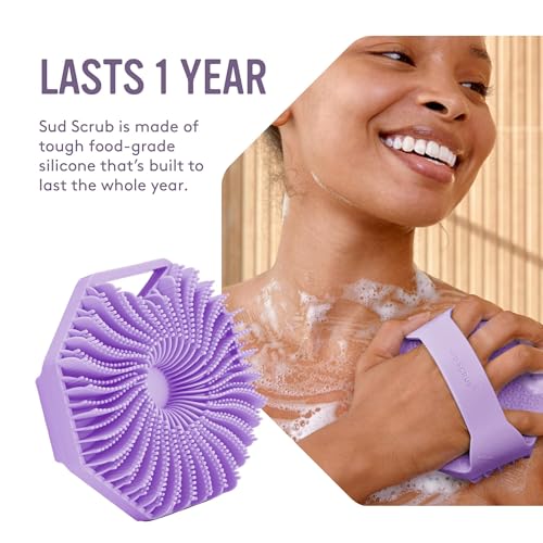 Utilisation en douche avec Sud Scrub pour peau propre et agréable.