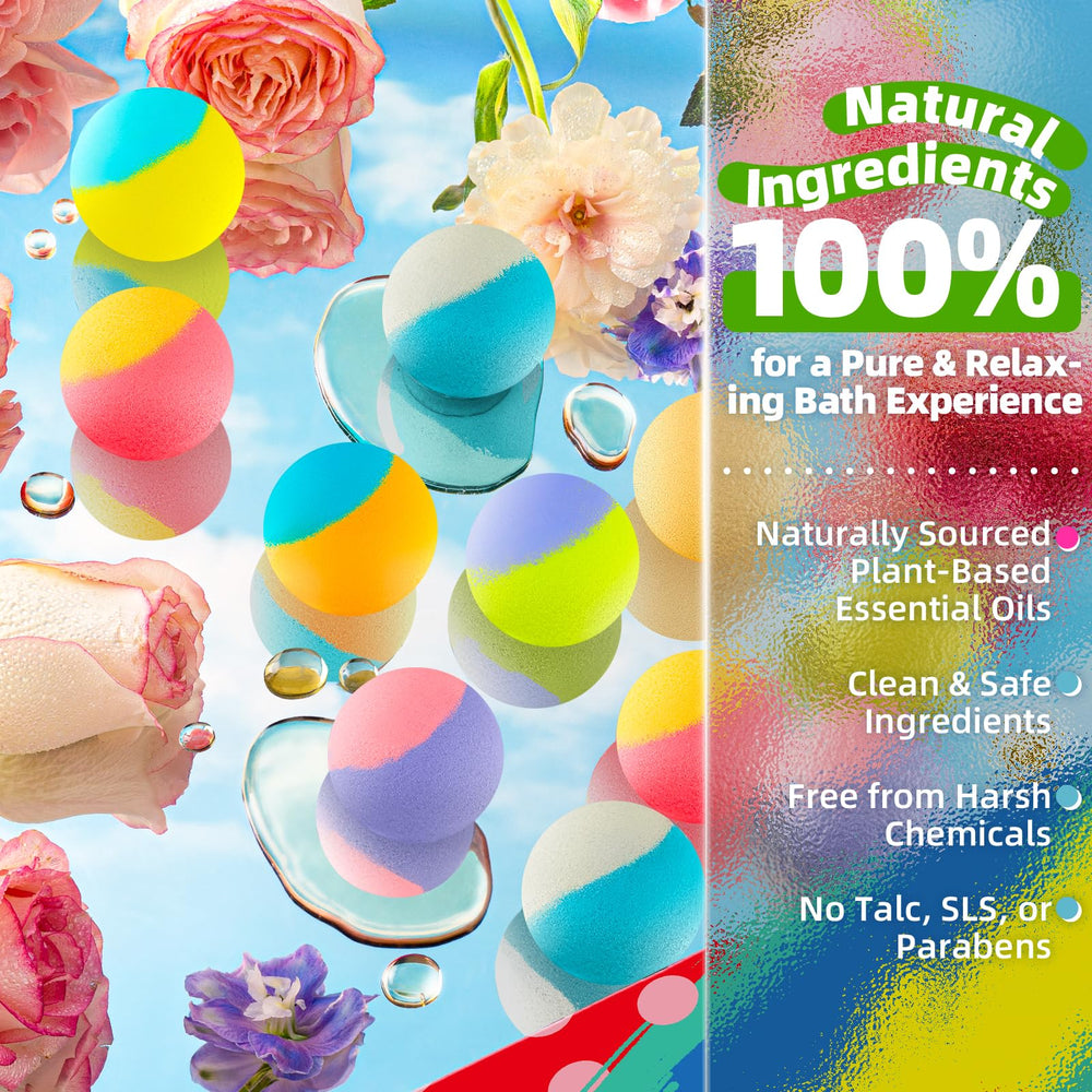 Bombe de bain lavande SudsyRoar procurant relaxation aromatique et douceur.