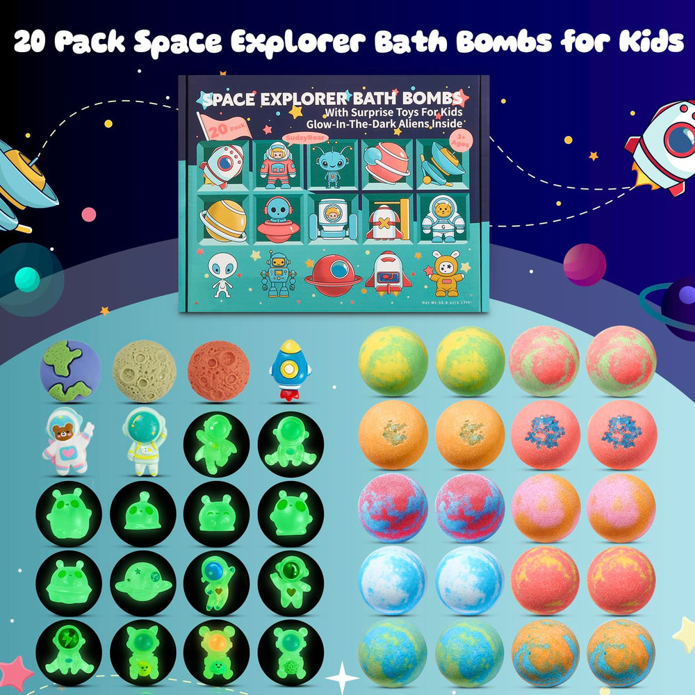 SudsyRoar bombes-bain-galaxie-planetes: découverte planétaire avec bulles parfumées.