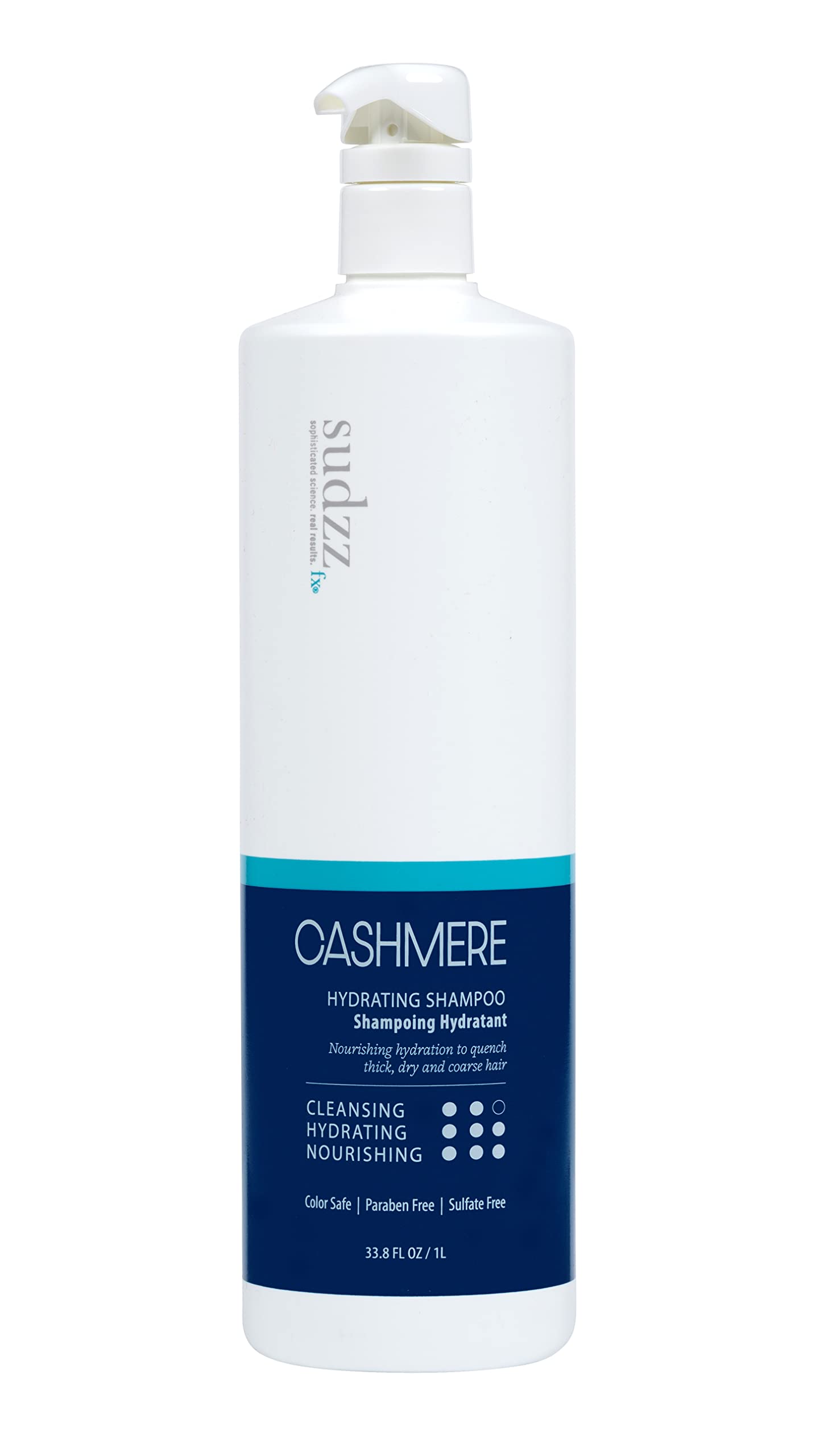 Flacon SUDZZFX Cashmere hydratant prêt à nourrir les cheveux