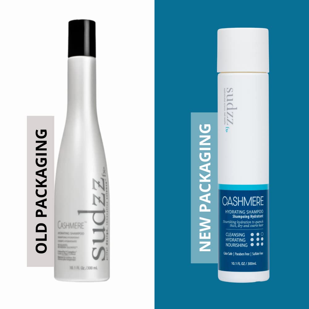 Application du shampooing Cashmere sur cheveux humides avec massage relaxant