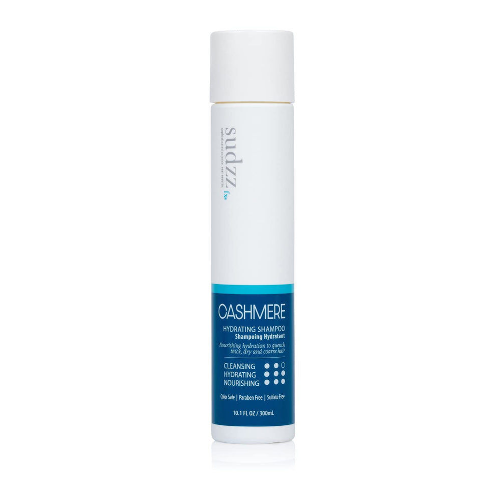 SUDZZFX Cashmere Shampoo dans sa bouteille, hydratation en profondeur pour cheveux soyeux