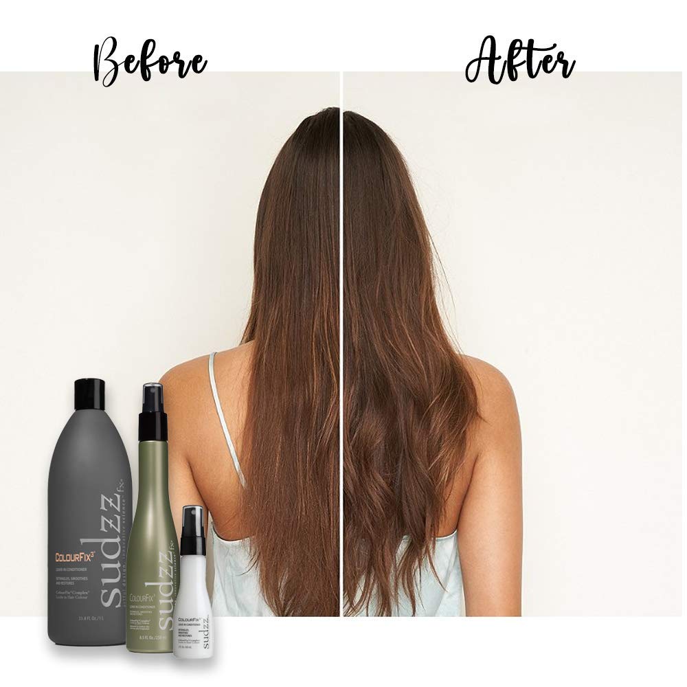 SUDZZFX ColourFix: application sur cheveux facilitant le démêlage