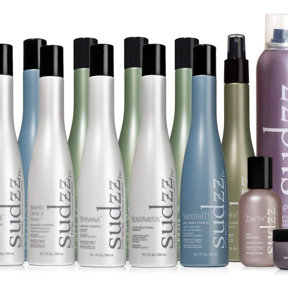 SUDZZFX ColourFix: démêlage et contrôle du frisage pour cheveux lisses