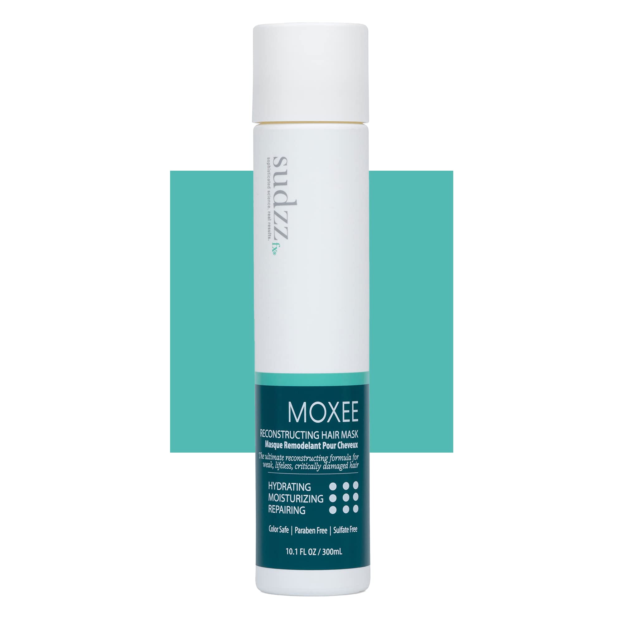 SUDZZFX Moxee Reconstructing: bouteille du masque hydratant pour cheveux secs